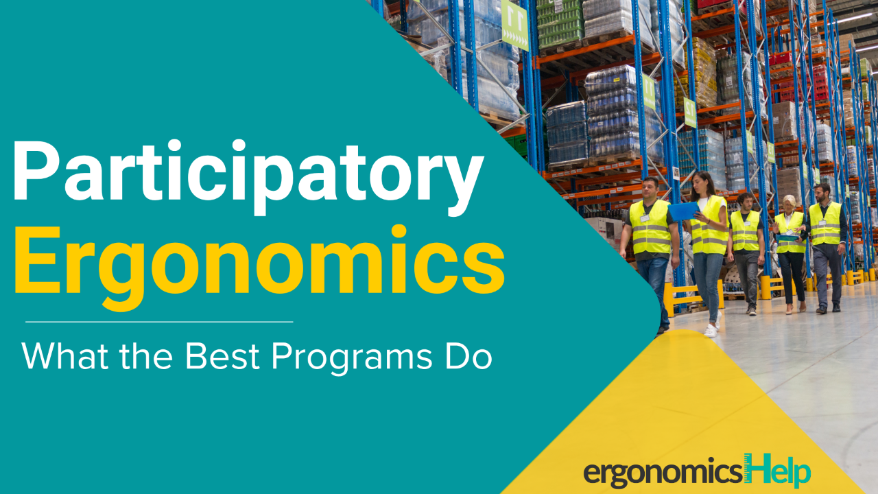 participatory ergonomics