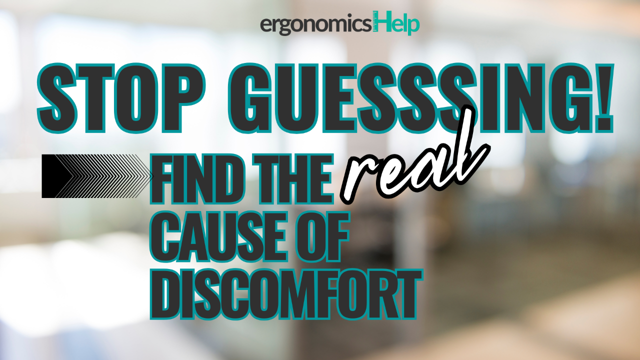 stop guessing and find the real cause of discomfort
